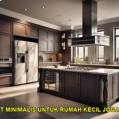Desain Kitchen Set Minimalis untuk Rumah Kecil di Jogja Modern